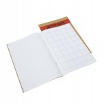 Jotter book 1 page Plain and 1 page Square (10 Per Pack)