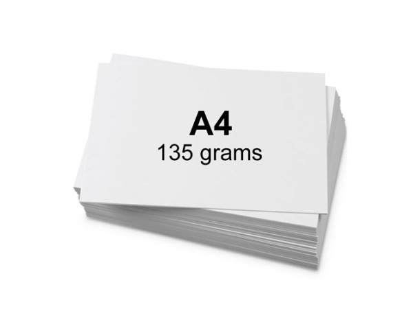 Drawing Paper A4 135gsm - 250s Per Ream