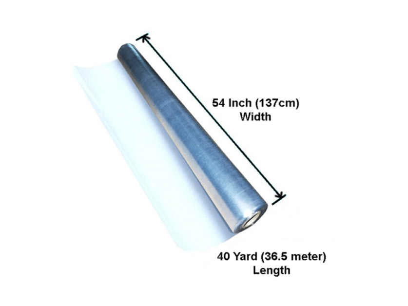 PVC Roll 54 Inch x 40 Yards x 0.06mm