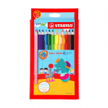 Stabilo Swans Jumbo Colour Pencils 24 Colour 1879J