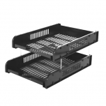 2 Tier Plastic Document Tray A4
