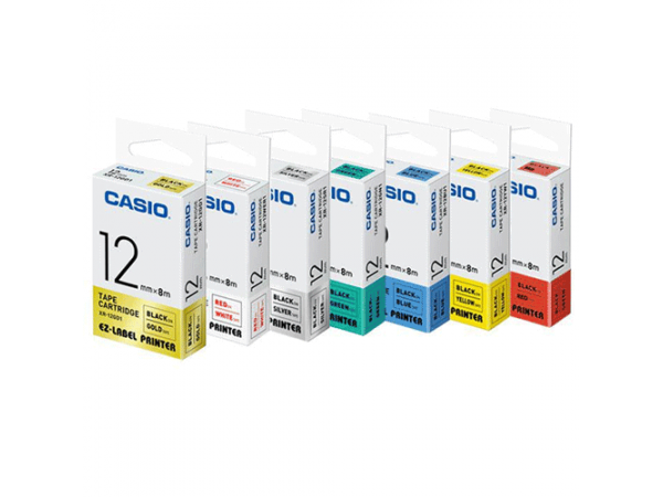 Casio EZ Label Printer Tape Cartridge 12mm