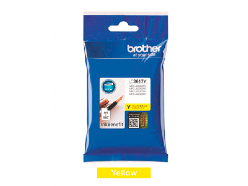 Brother Ink Cartridge LC-3617 Yellow