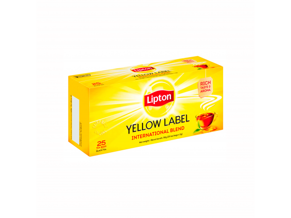 Lipton Yellow Label Teabags Box of 25
