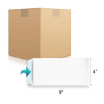 White Envelope 4 x 9 Inch - 500s Per Box