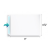 White Envelope 6 3/8 x 9 Inch A5 - 50s Per Pack