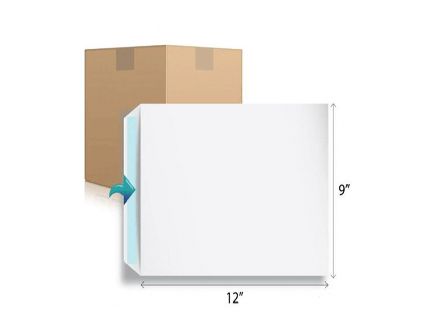 White Envelope 9 x 12 3/4 Inch A4 - 250s Per Box
