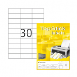 Top Stick White Labels 70 x 29.7mm 8703