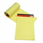 Legal Pad A4 Yellow