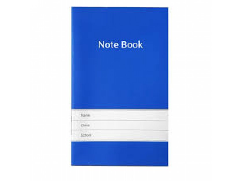 Blue Cover Note Book