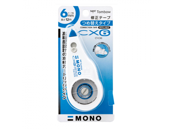 Tombow Mono Correction Tape 6mm CT-CX6