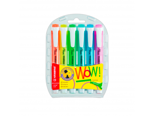 Stabilo Swing Cool Highlighter 6 colours
