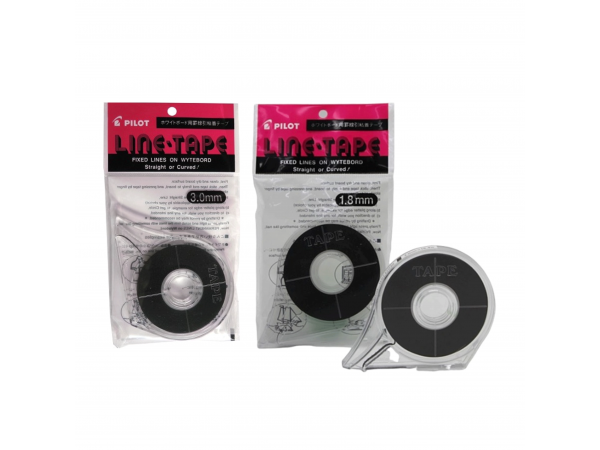 Pilot Line Tape for Whiteboards 3mm x 16.5M