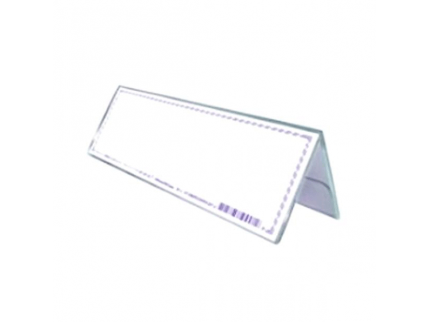Acrylic Double Sided Card Stand 90 x 60mm STZ 50994 - 12s Per Pack