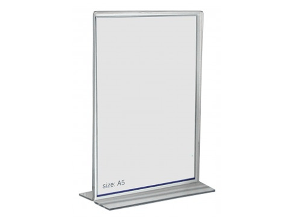 Acrylic Transparent Stand T-Shape A5 T85