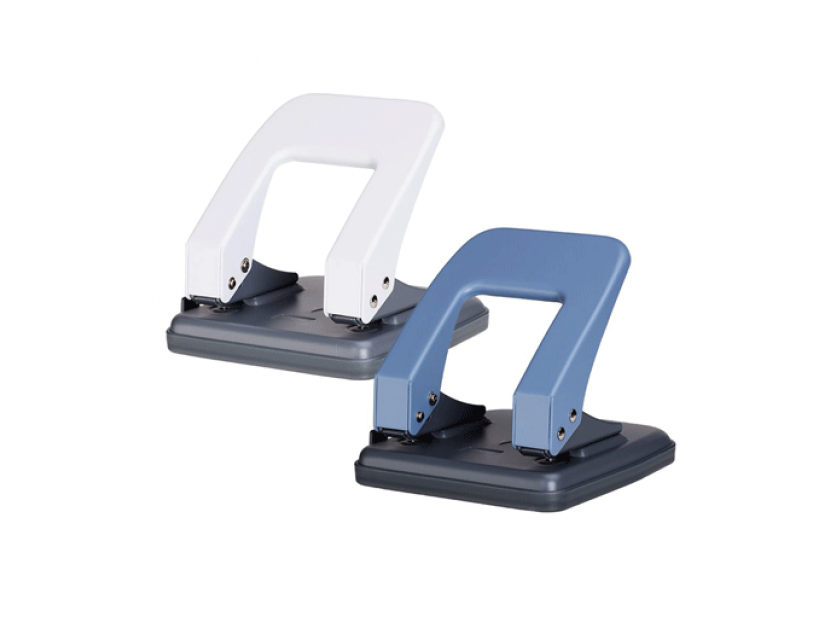 Deli 2 Hole Puncher With Guide No.0104