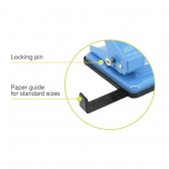 KCK 2 Hole Puncher With Guide 20 Sheets PP100L