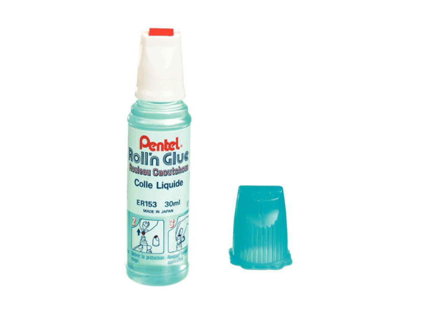 Pentel Rolling Liquid Glue 30ml ER153