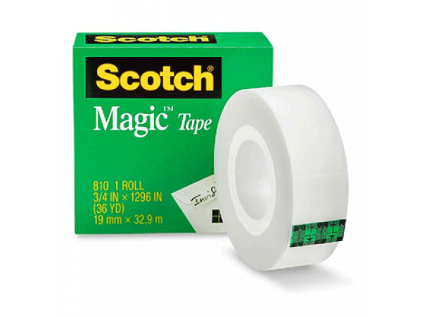 3M 810 Magic Tape 18mm x 36yds