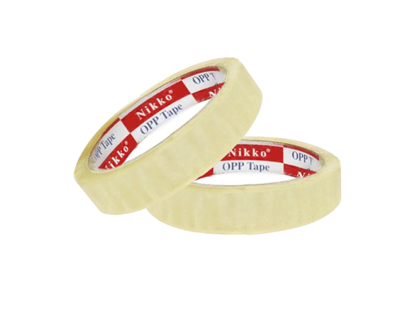 Nikko OPP Packing Tape 18mm x 45m Clear (3/4 Inch)